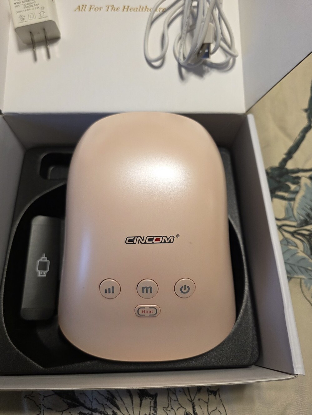 Electric Hand Massager with Heat – Open Box, Barely Used